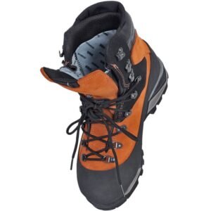 chaussures bûcheron imper respirante classe 3 marron logwood