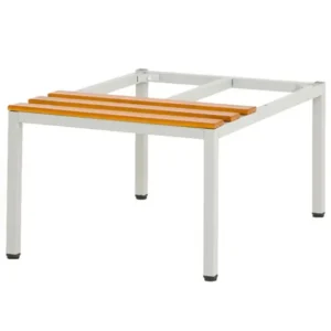 Socle banc pour vestiaire monobloc