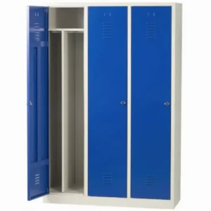 Vestiaire industrie salissante monobloc sur socle