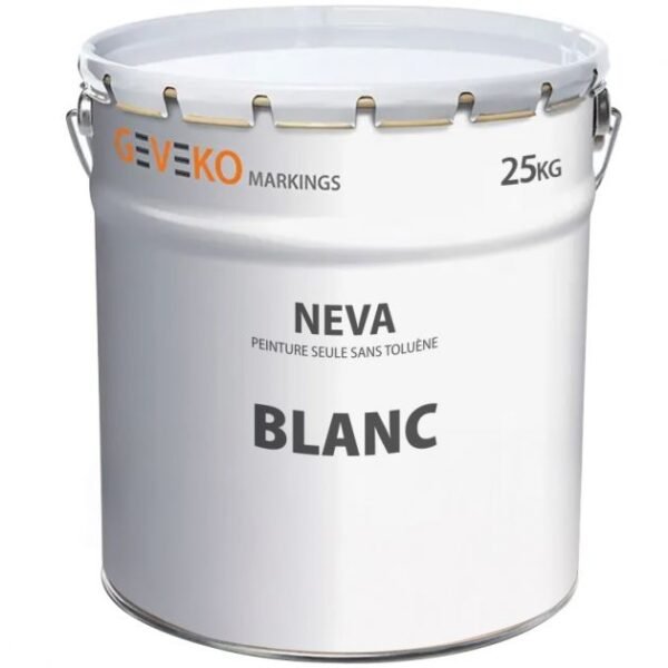 peinture routière blanche solvantée sans toluène nf