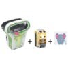pack sèche mains à air pulsé automatique enfant et distributeur de savon exp'air kids jvd