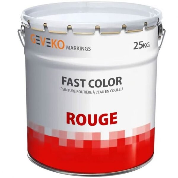 peinture routière blanche à l'eau certifiée nf