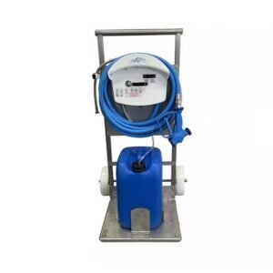 chariot inox centrale de nettoyage