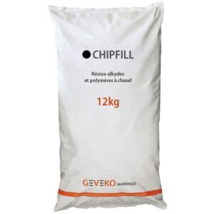 résine de réparation route et nid de poule en copeaux 12 kg