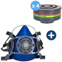 masque tpr avec 4 filtre combiné abek1p3r