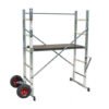 echafaudage roulant de jardin tout terrain 3 m