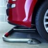 barrière de parking 3 pieds rabattable design