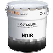 peinture routière solvantée sans toluène nf 7 kg