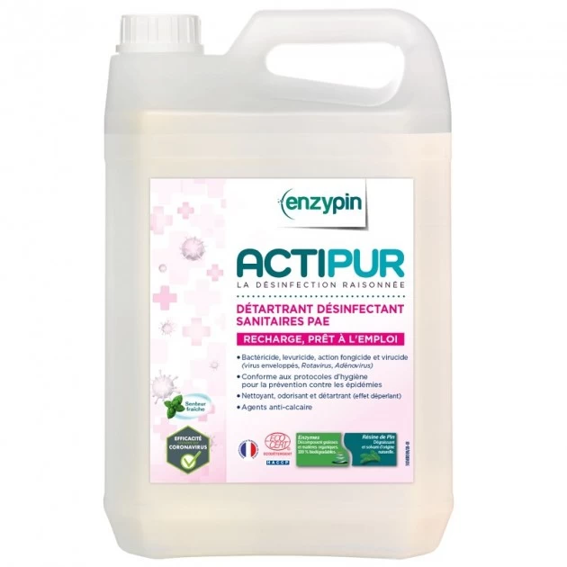 Nettoyant sanitaires désinfectant virucide Actipur pas cher