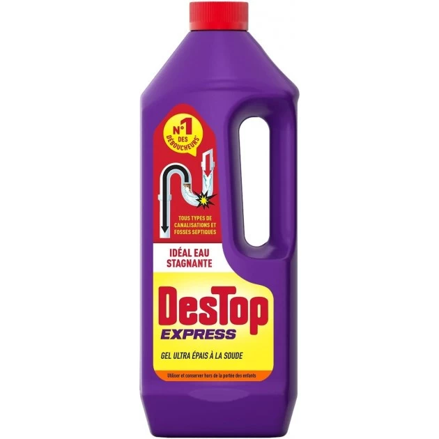 gel express destop deboucheur canalisations