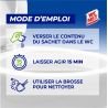 Poudre détartrante WC mousse active 6 x 60 g