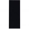 50 serviettes pochette couverts noir