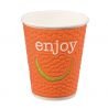 Gobelet carton enjoy double paroi 20cl x90