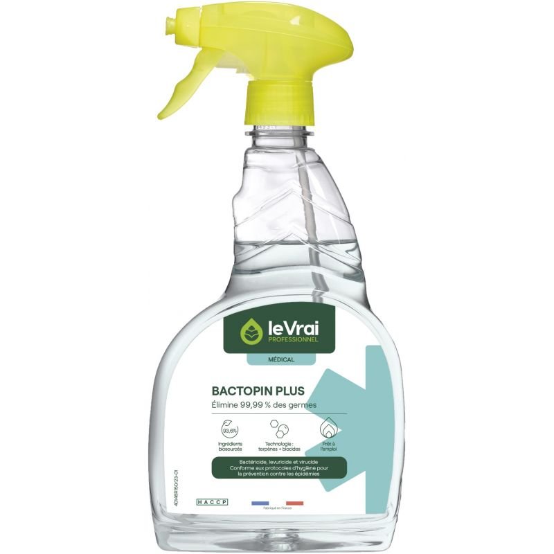 produit nettoyant désinfectant en spray