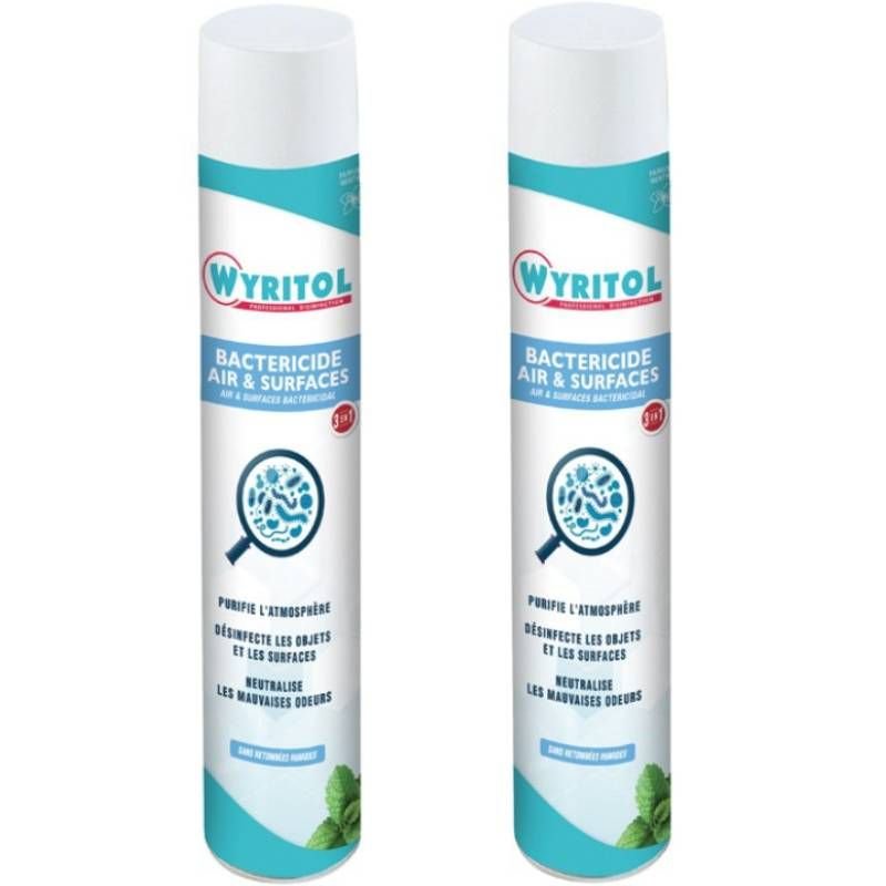 Spray purificateur d'air désinfectant 750 ml Wyritol 