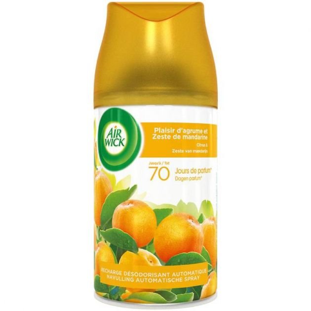 Recharge pour diffuseur de parfumFresh matic Air Wick agrumes