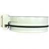 Support sac poubelle mural 110 L blanc