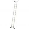 Echelle transformable 4 x 3 marche 4,35 m en aluminium echelle simple