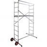 Echafaudage roulant de jardin tout terrain en aluminium