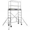 Echafaudage roulant en acier pliable ROLLY 3,80m 