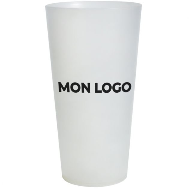 Gobelet personnalisé transparent 33 cl x 250 MON LOGO