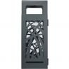 Poubelle cendrier vigipirate anti-nuisibles Cybel 110 L gris cote