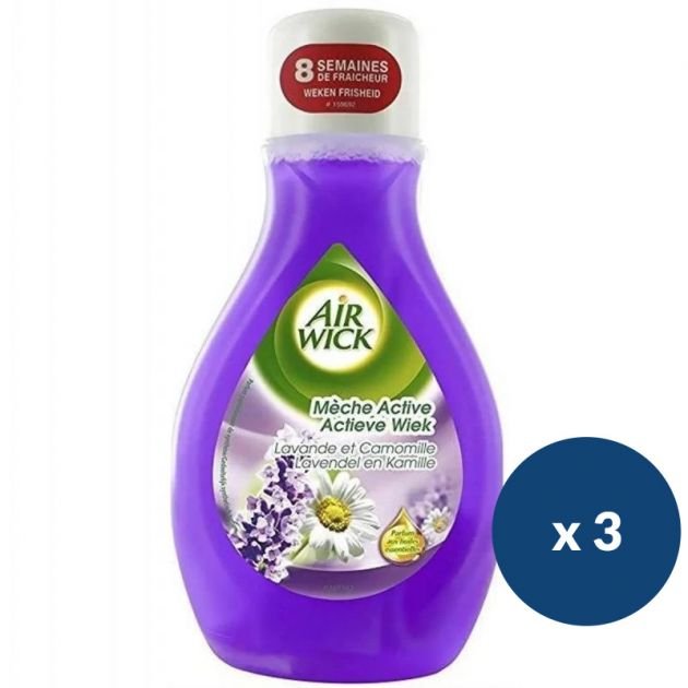 Désodorisant flacon mèche 375 ml Air Wick - lot de 3