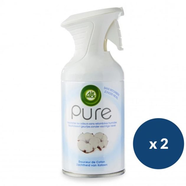 Désodorisant parfumé 250 ml Pure Air Wick - lot de 2
