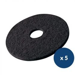 Pad disque noir monobrosse