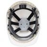 Casque Endurance avec porte-badge blanc dessous