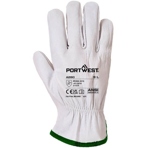 gants en cuir de travail
