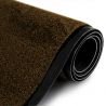 Tapis d'accueil intérieur marron microfibre super absorbant Microstar 90 x 150 cm