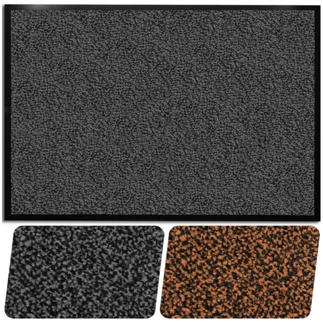 Tapis d'accueil moucheté intérieur absorbant et grattant Madrid 90 x 150 cm