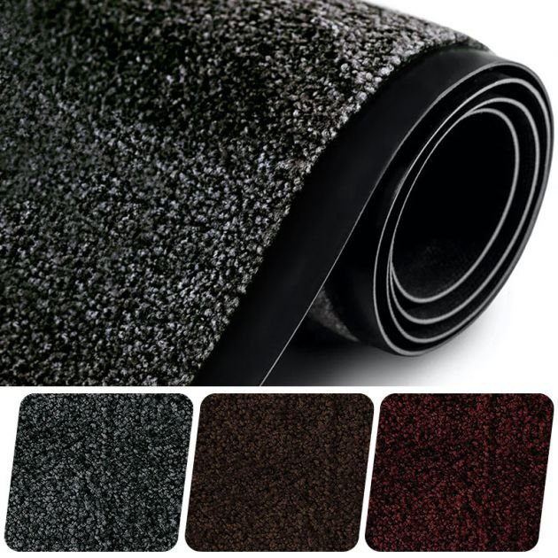 Tapis d'entrée intérieur extérieur rouleau 2 x 20 m PMR M3