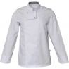 Veste de cuisine mixte manches longues blanc