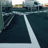 Bande de guidage extérieur adhésive en résine 4 nervures