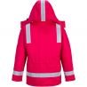Parka Hiver FR Anti-Statique rouge dos