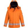 Parka Hiver FR Anti-Statique orange face