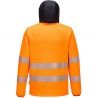 Polaire technique Hi-Vis PW3 orange dos