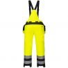 Pantalon d'hiver PW3 haute visibilité jaune dos