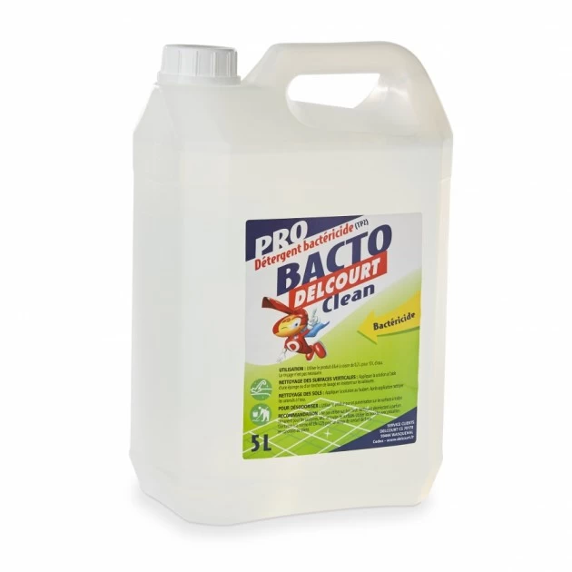 Détergent désinfectant bactéricide Bacto-clean pas cher