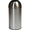 Poubelles lieux publics inox