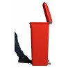 Collecteur de tri sélectif 90L HACCP PROBBAX Rouge