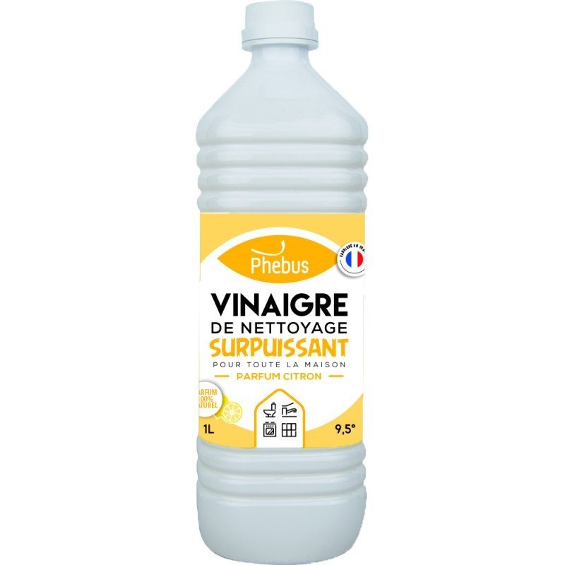 Vinaigre ménager 9° parfum citron 1L