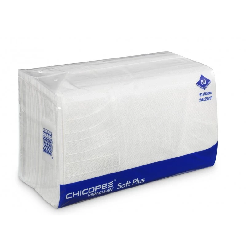 Chiffons non-tissés blanc