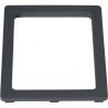 Ouverture rectangulaire pour poubelle de tri sélectif
