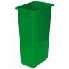 Poubelle tri sélectif 80 L vert
