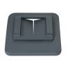 couvercle gris poubelle tri selectif