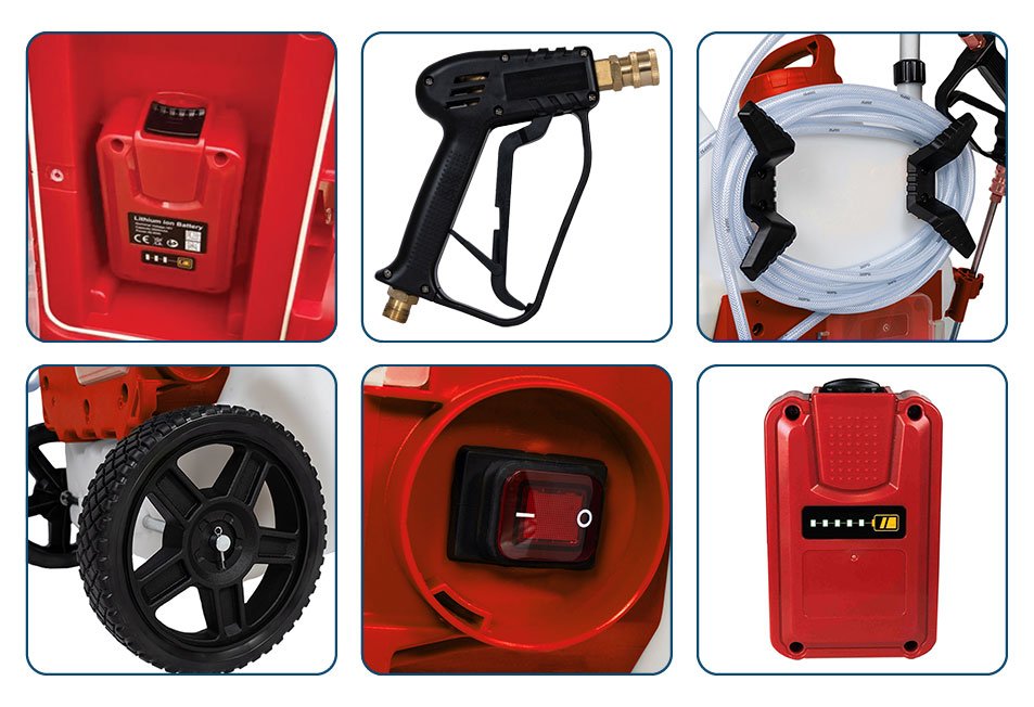 pulvérisateur électrique accessoires