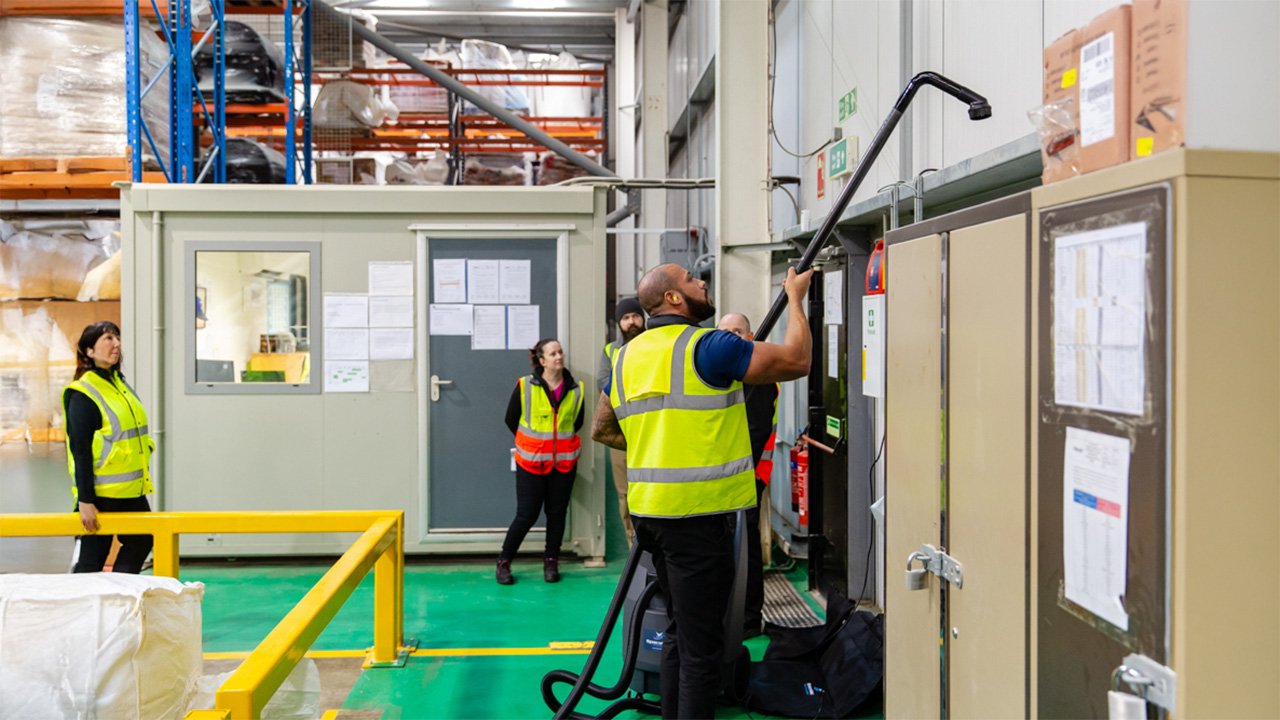machine de nettoyage zone atex 